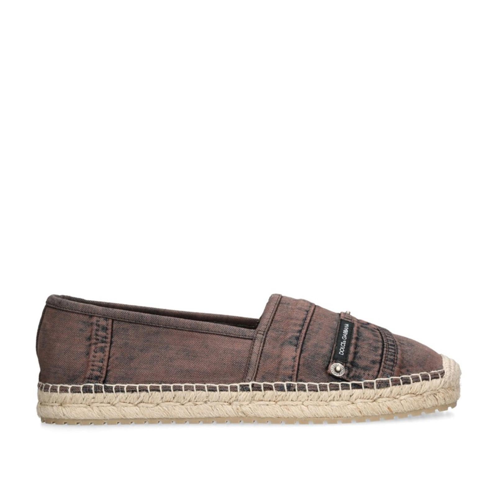 Dolce & Gabbana Men's Espadrille Flats, Size 42 (Made in Spain) New w/ Dust Bags