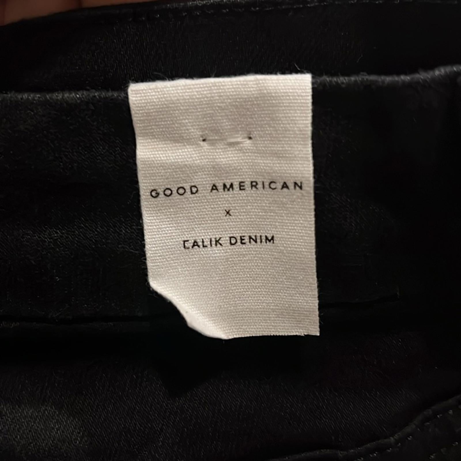 NWT Good American x Calik Denim Always Fit Good Legs Skinny Jeans, Size 20-26