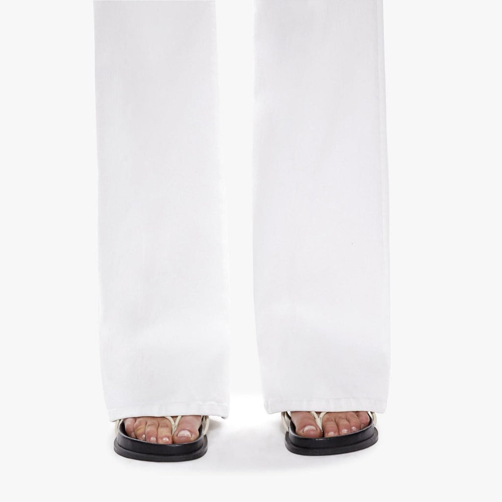 MOTHER The Hustler Roller Skimp White Jeans, Size 27 New w/Tag SOLD OUT