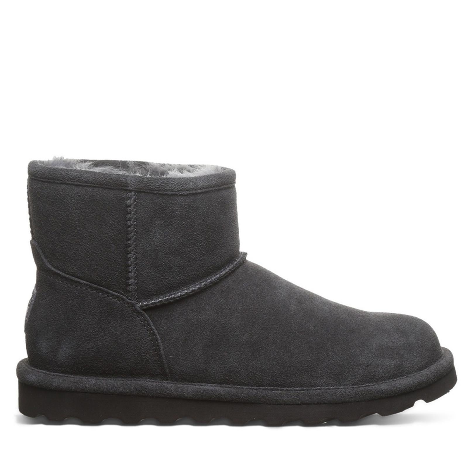 BearPaw Alyssa Suede Ankle Boots in Graphite, NWT, Size 9