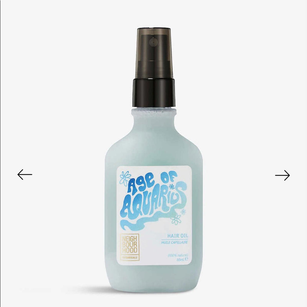 Age Of Aquarius Hair Oil 100% Natural 85ml, NEW