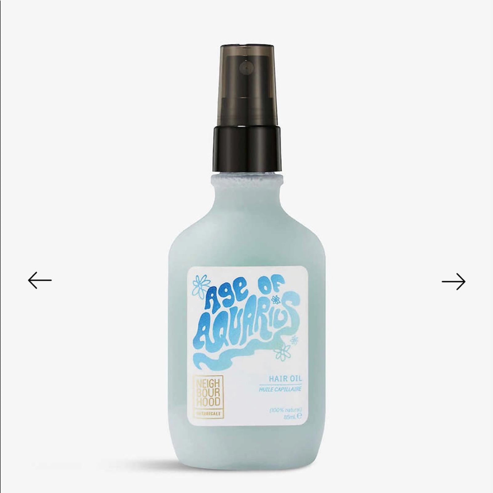 Age Of Aquarius Hair Oil 100% Natural 85ml, NEW