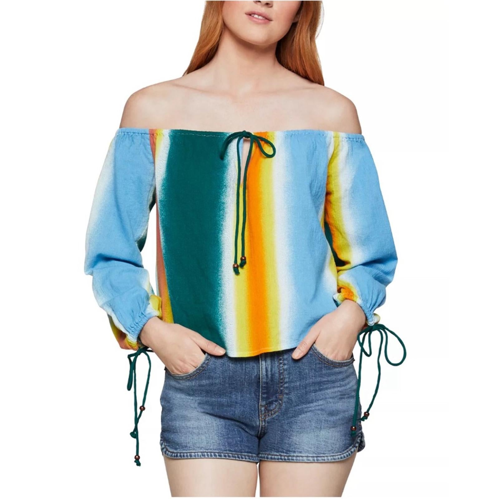 BCBGeneration Faded Stripe Top, Size XL EXCELLENT