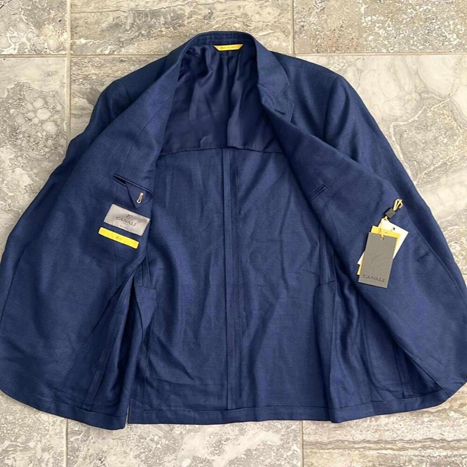 Canali Kei Blazer Size 52 New w/Tag Retail $1,895