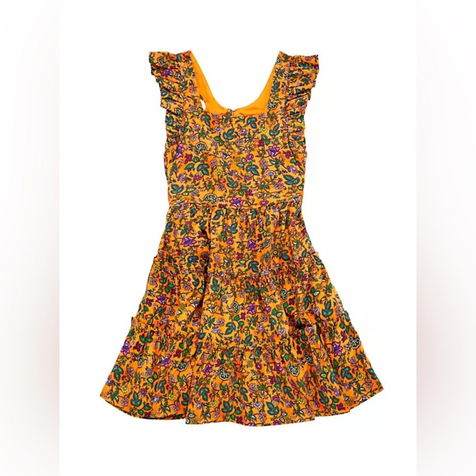 Polo Ralph Lauren Paisley Print Flutter-Sleeve Dress, Size XL(16) New w/Tag