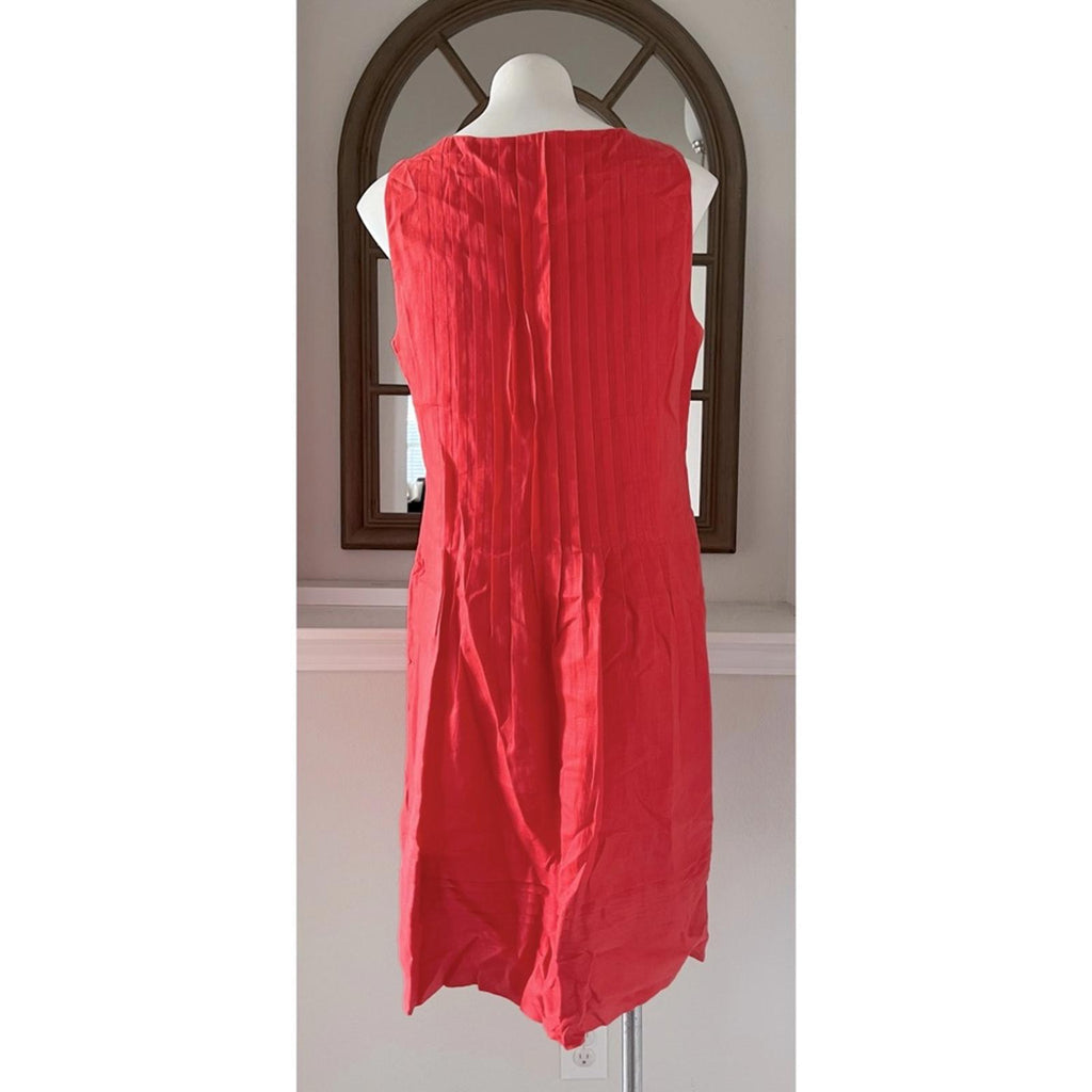 Lauren Ralph Lauren Linen Dress, Peach/Orange Size 14 EXCELLENT! like new