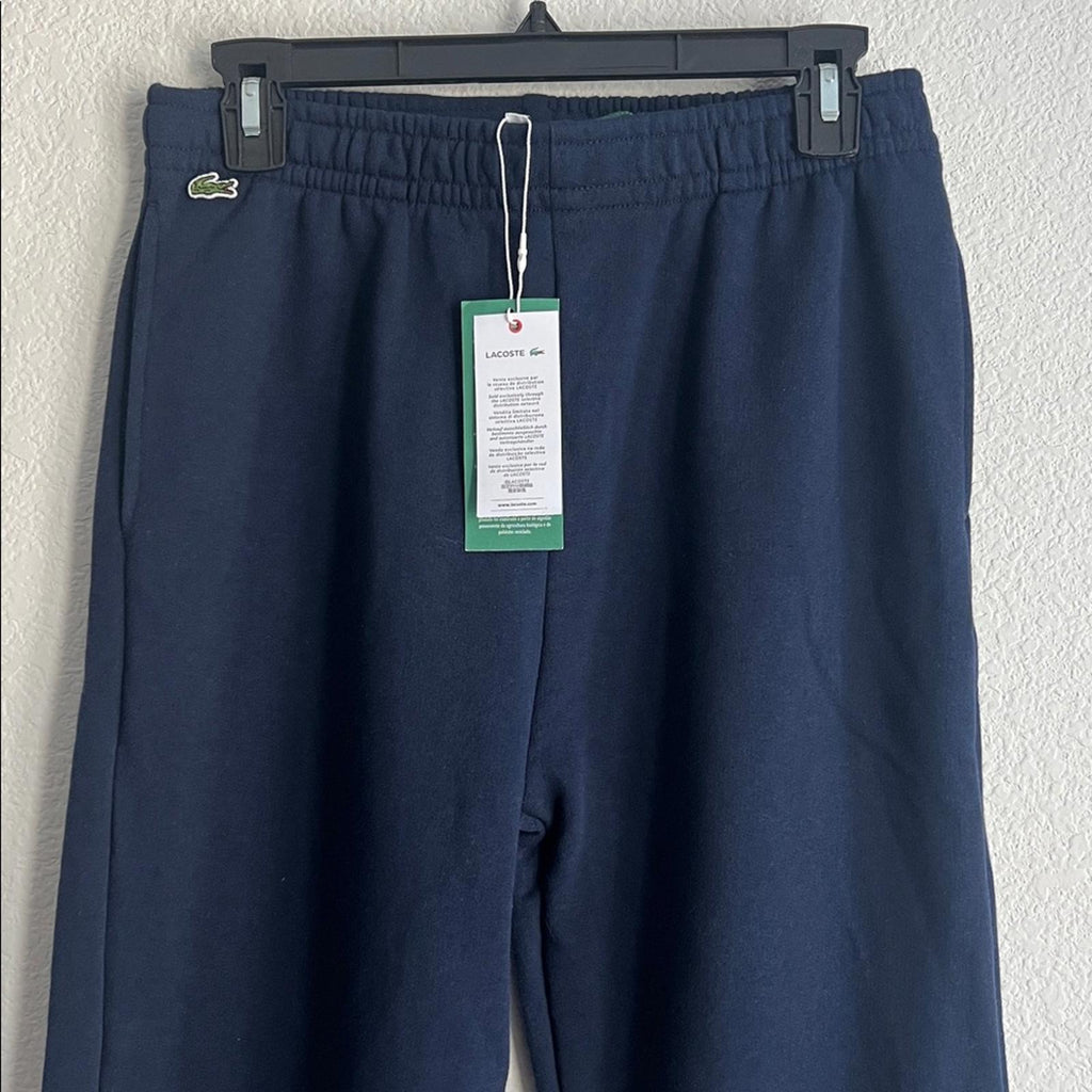 Lacoste Navy Tracksuit Bottoms, Boy’s Size 16, NWT