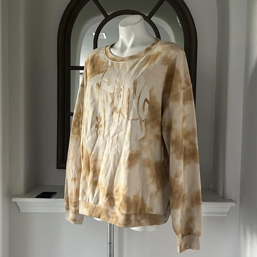 Isaac Morris “Strong Women” Fleece Lined Tie Dye Sweatshirt, Size XL NEW