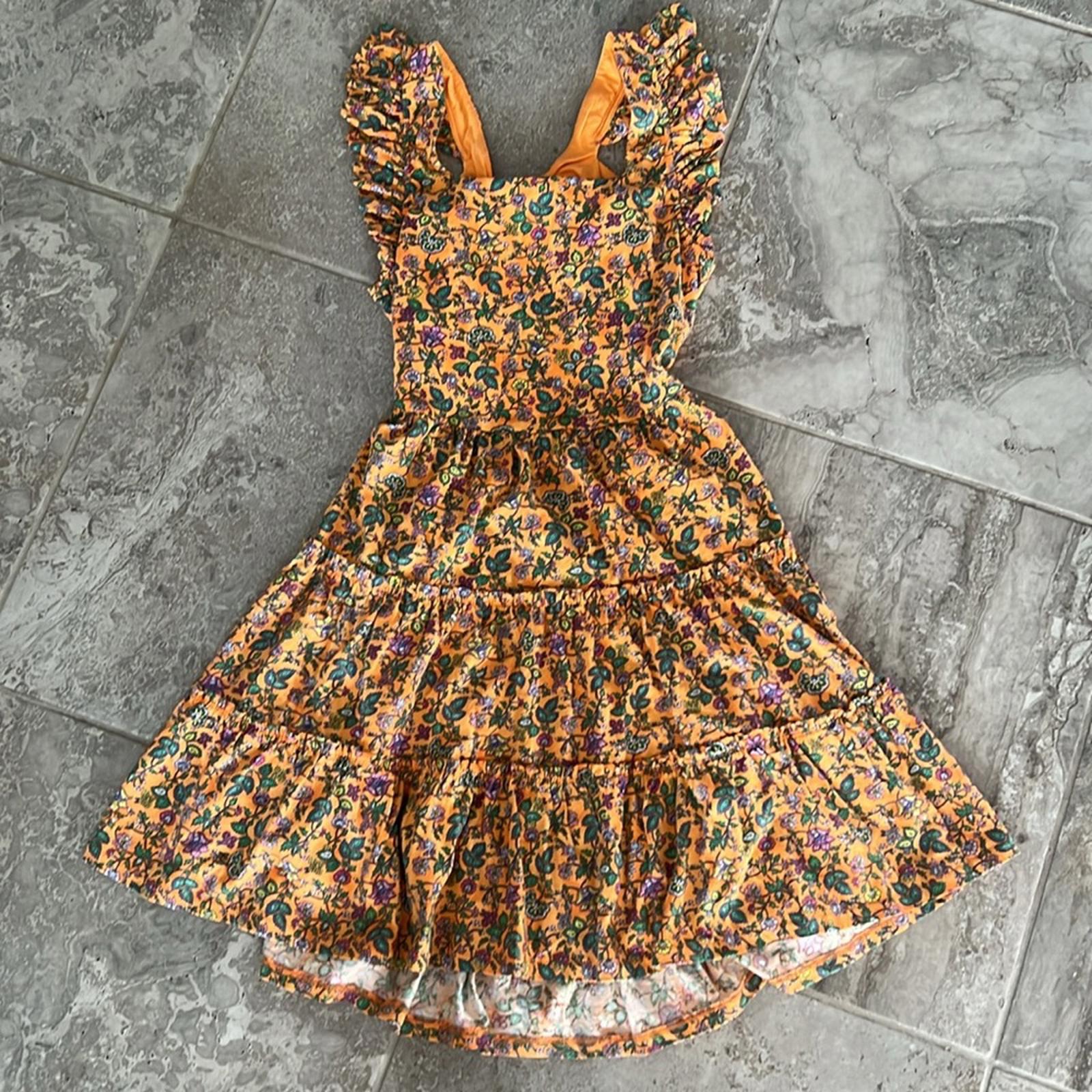 Polo Ralph Lauren Paisley Print Flutter-Sleeve Dress, Size XL(16) New w/Tag