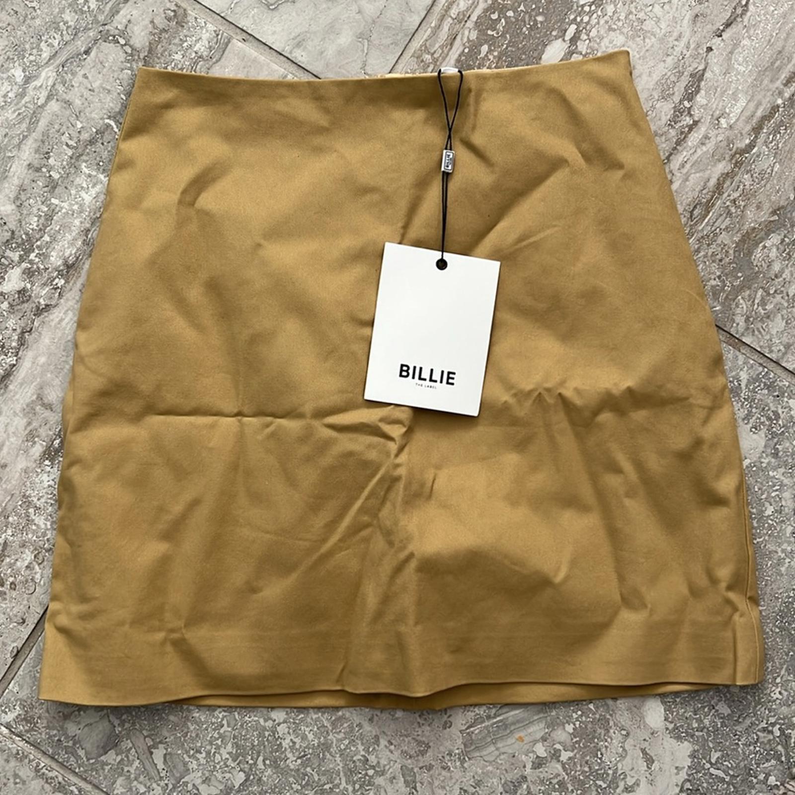 NWT Billie the Label Eva Skirt in Khaki, Size 0 New w/Tag