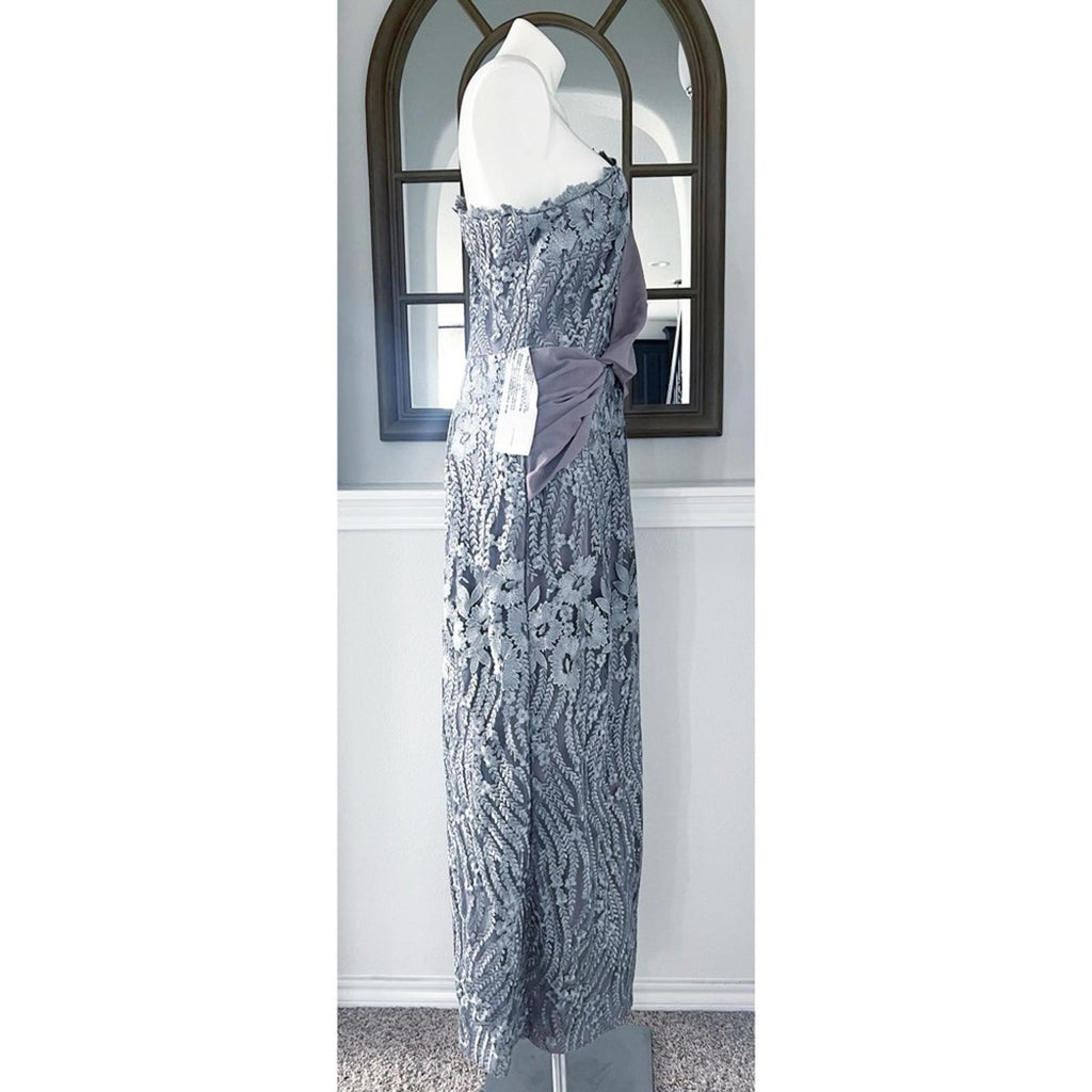 JS Collections Amari One Shoulder Twist Gown, Size 14 with Tag, Retail $348