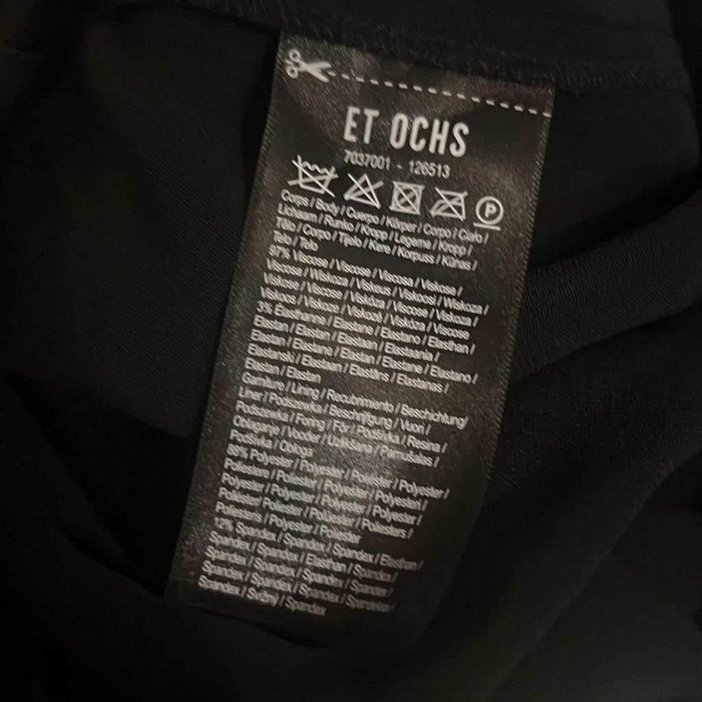 Et Ochs Adrian Fit and Flare Pants in Black, Size 4 New w/Tag, Retail $795