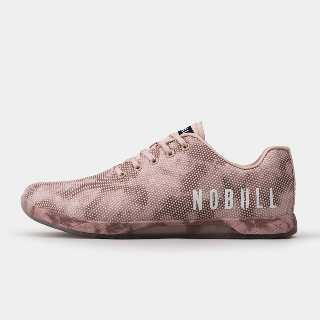 NOBULL Outwork Tie-Dye Trainers SuperFabric DustyRose Size US6.5 EU37 New in Box