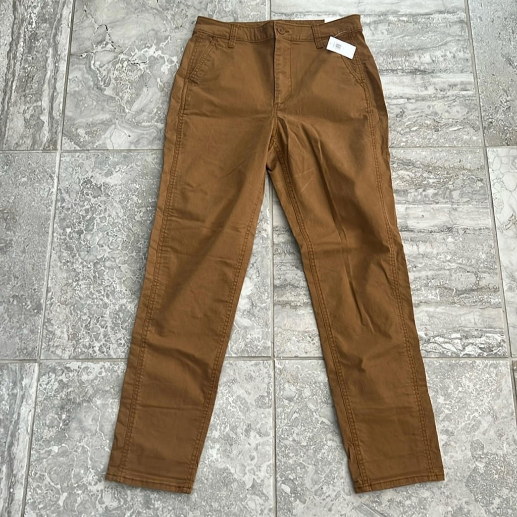 NWT Old Navy BROWN High-Rise OG Straight Jeans/Pants, Size 8 New w/Tag