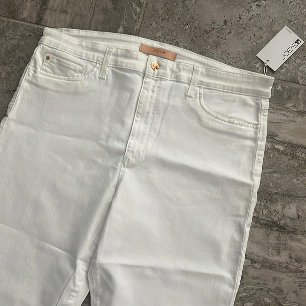 JOE’S The Charlie High Rise Skinny Jeans, White, Size 34 New w/Tag