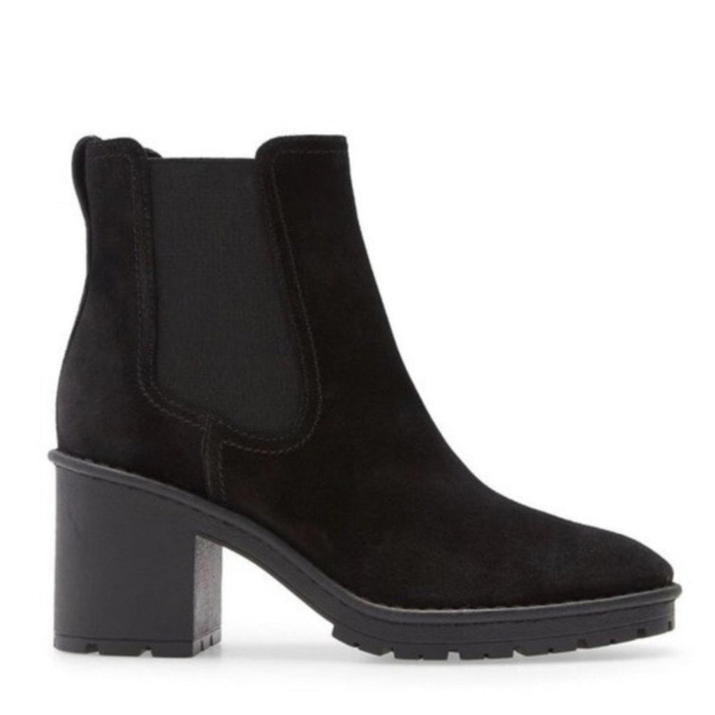VINCE Henderson Weatherproof Chelsea Moto Combat Boot, Black Size 9M New in Box