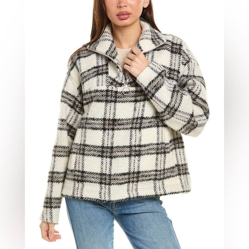 IRO Bika Jacket in Ecru/Black/Grey Size EU 40 New w/Tag