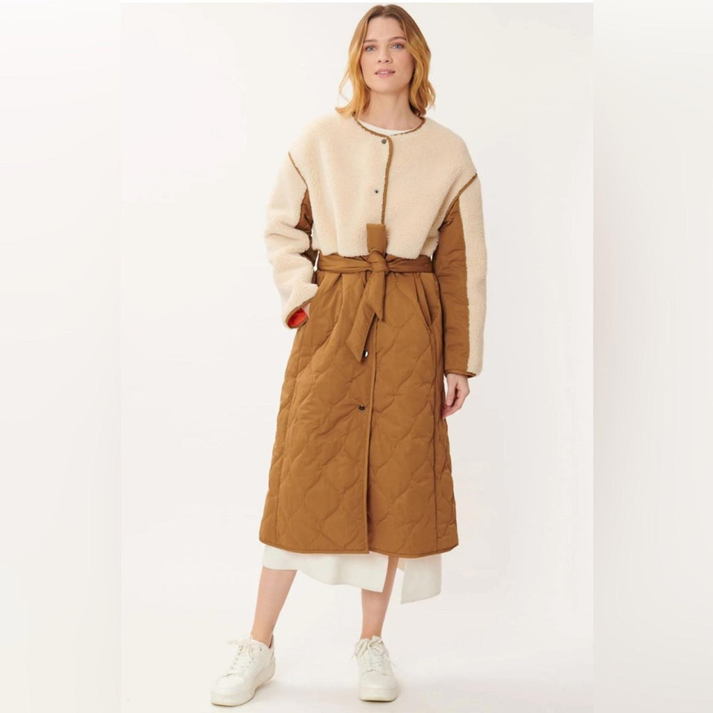 Polo Ralph Lauren Water-Repellent Belted Hybrid Liner Coat Size M New w/Tag $598