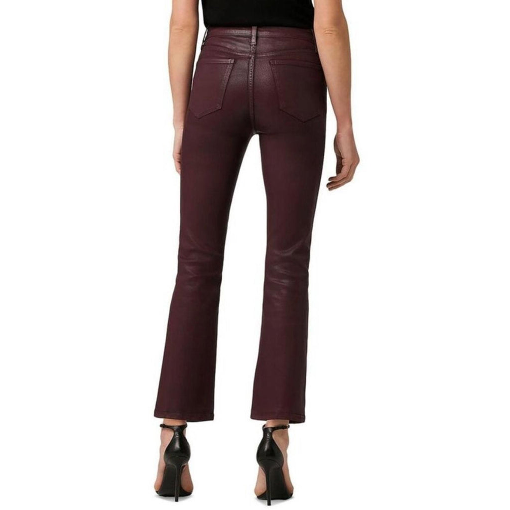 Joe’s Jeans The Callie Red Coated High-Rise Bootcut Jeans, Size 26 NEW $198