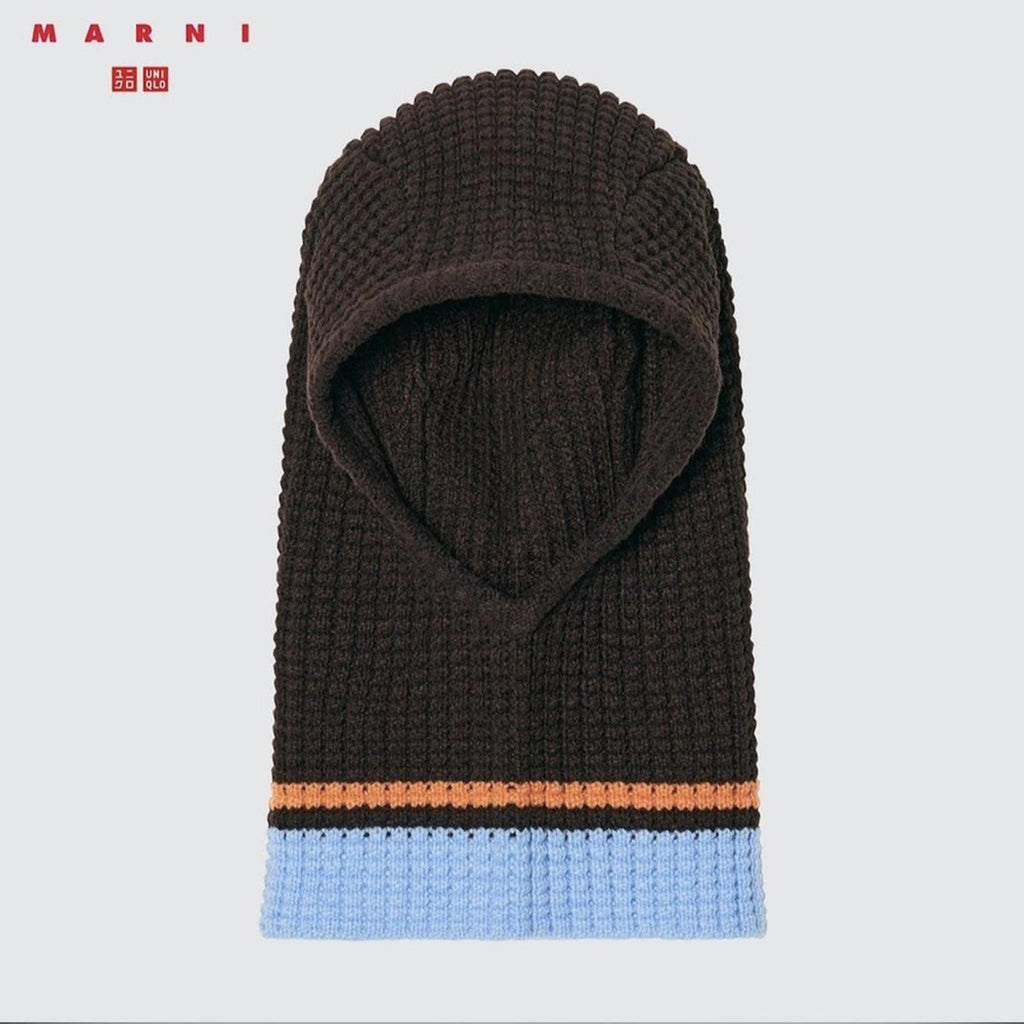 MARNI x Uniqlo Knitted Balaclava Knit Face Mask (Unisex) Excellent ~Retail $300