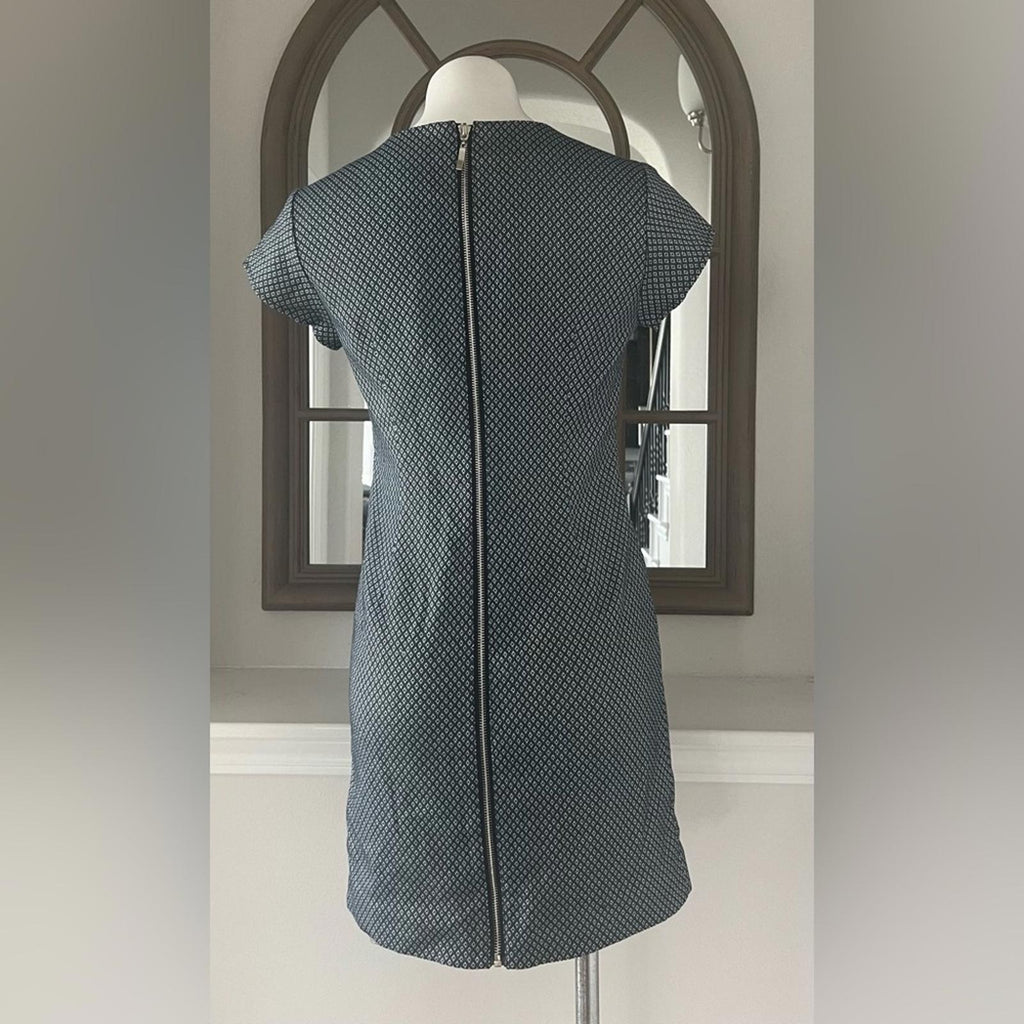 Piplette by Alice Ritter Geometric Print SS Mini Dress, Size M EXCELLENT!