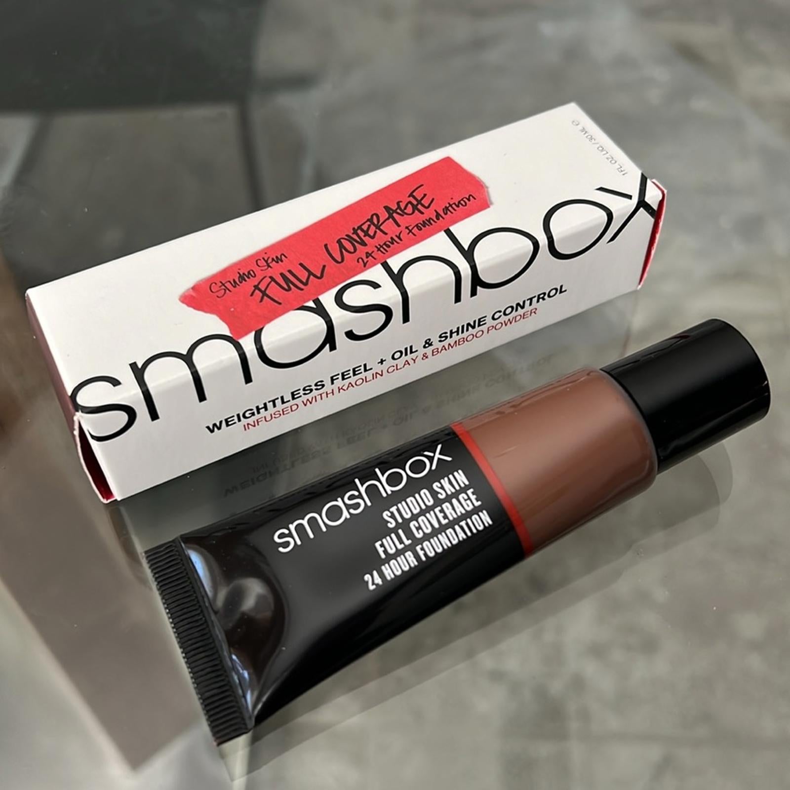 Smashbox Studio (4.7 Very Deep/Neutral) Skin Full Coverage 24Hr FoundationNEW