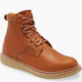 OluKai Kilakila Waterproof Lace-Up Leather Boots, Coconut Husk Size 10.5 New