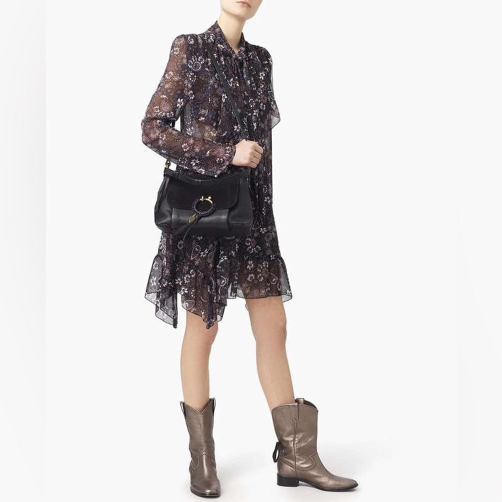 See by Chloe Joan Small Hobo Bag in Black, EXCELLENT!
