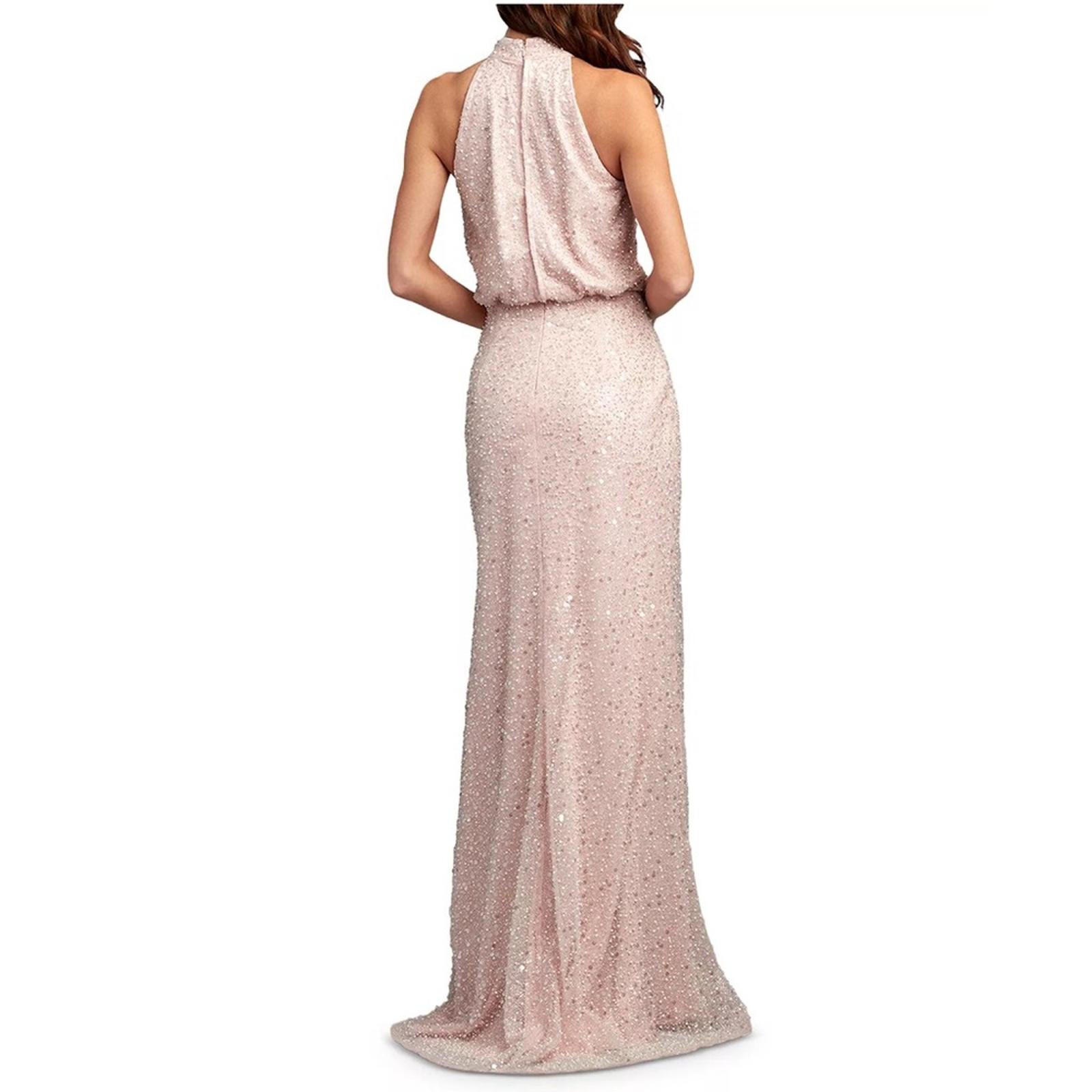 Tadashi Shoji Sleeveless Blouson Sequin Dress, Size 14 New w/Tag Retail $568