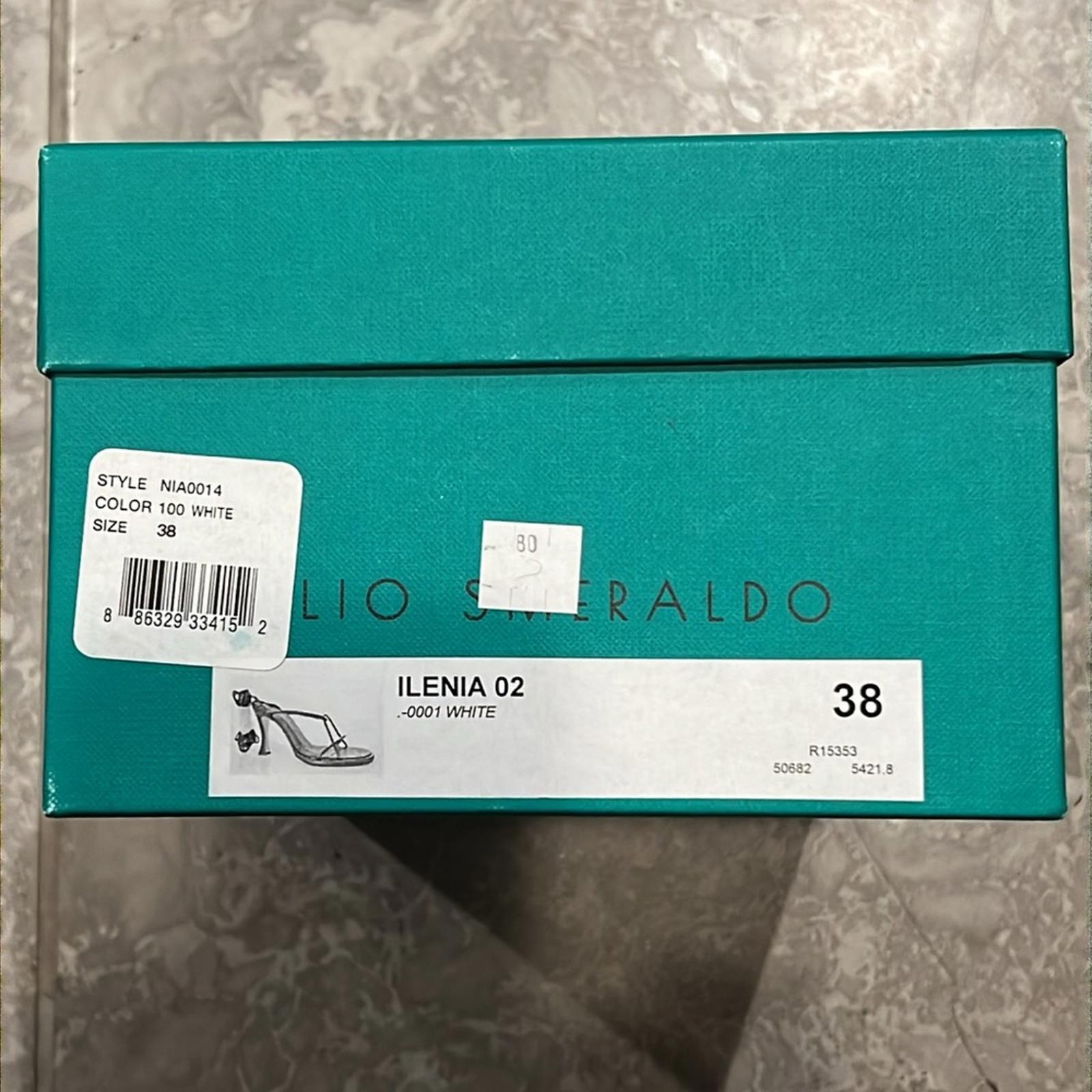 ILIO SMERALDO x Ilenia Toma Strappy Ankle Tie High Heel Sandals,Size 38 NWT $560