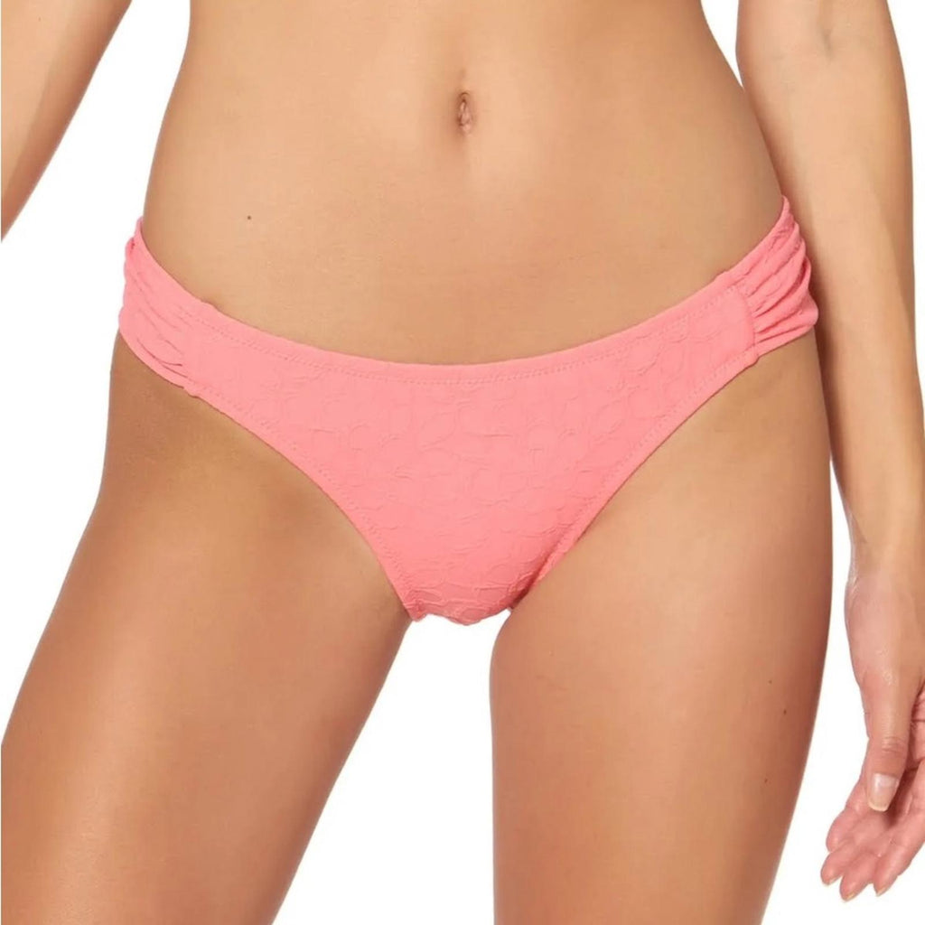 NEW Jessica Simpson Shirred Hipster Bikini Swim Bottom Size XL New w/Tag $44