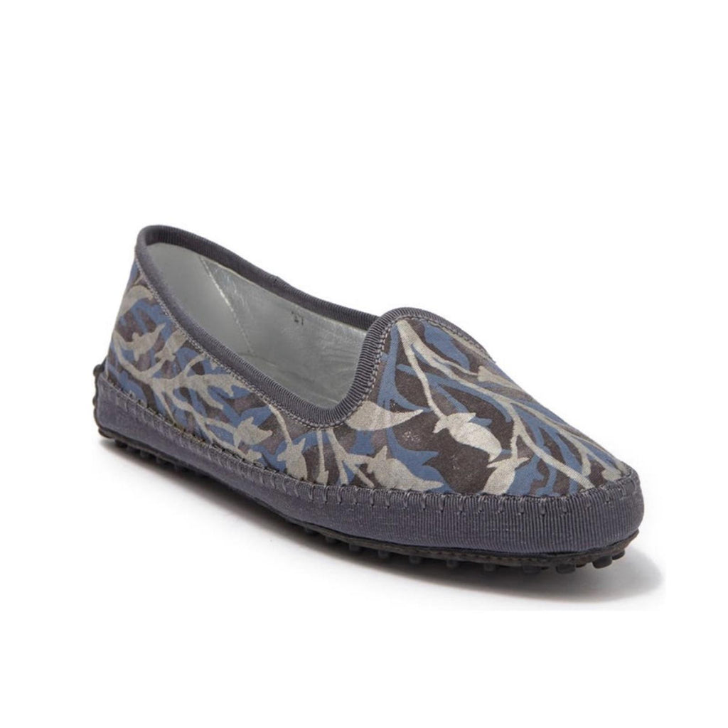 Tod’s Tess Patterned Slip-On Flats, Antracite Size EU 37.5 New in Box +DustBag