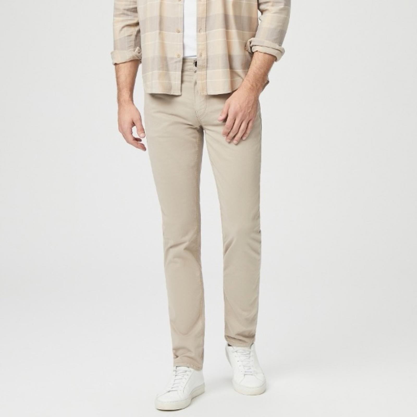 NEW Paige Lennox Khaki Twill Pants, Size 40, New with Tag