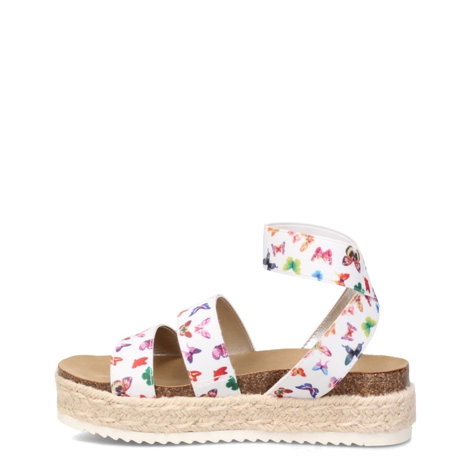 Steve Madden Kids Butterfly Print Sandals - Girl’s Size 2 New in Box