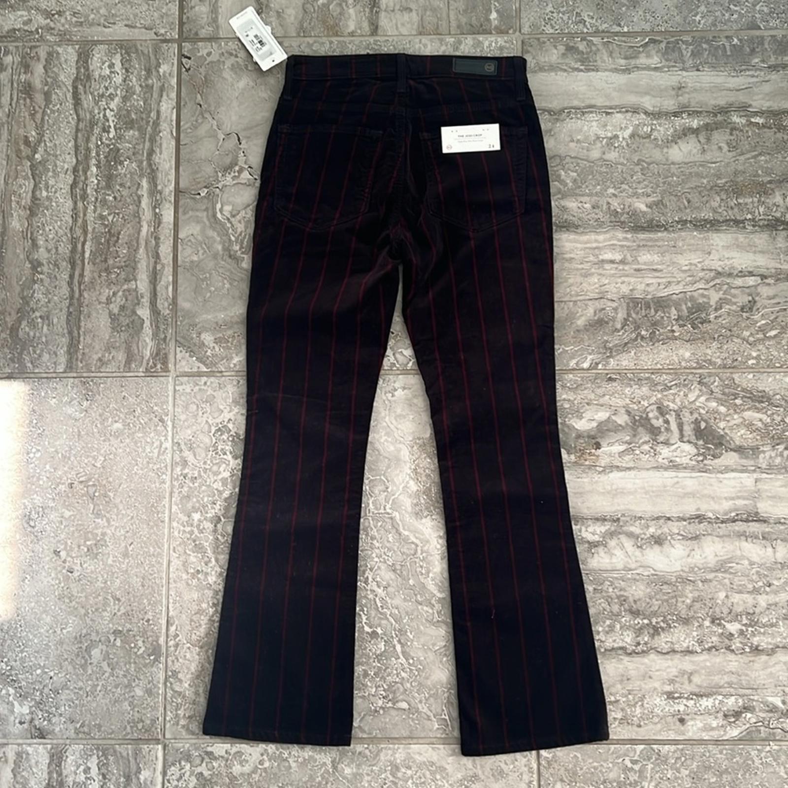Adriano Goldschmeid The Jodi Crop High-Rise Slim Flare Crop Jeans, Size 24 NWT