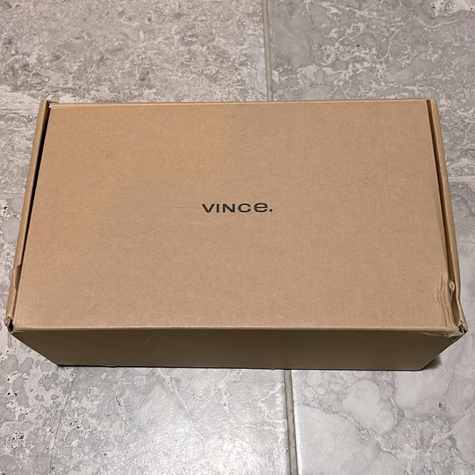Vince Zofi Mafalda Square Toe Slip On Sandals, EXCELLENT, Size 8