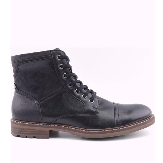 Aldo Kingston Combat Leather Boots in Black, Men’s Size 10, New w/o Box $140