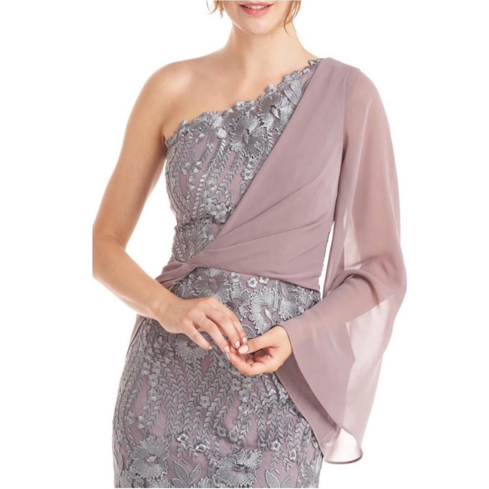 JS Collections Amari One Shoulder Twist Gown, Size 14 with Tag, Retail $348