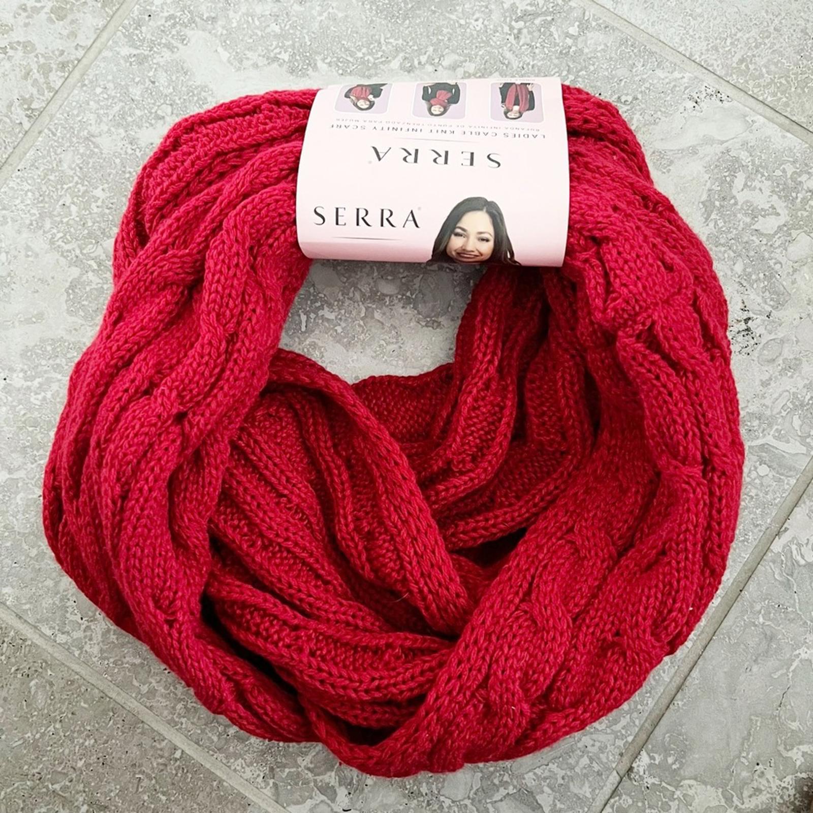 NEW Serra Infinity Scarf in Red New w/Tag
