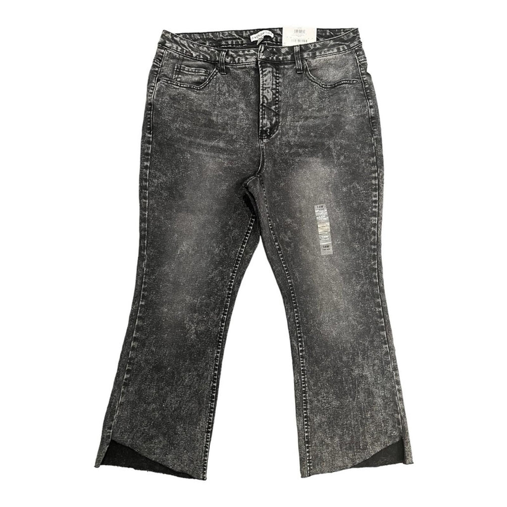 And Now This The Step Hem High Rise Cropped Jeans, Size 14W New w/Tag Retail $49