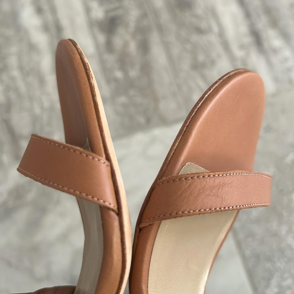 NEW Stuart Weitzman Nunakedstraight Strap Sandals 3” Heel, Size 8.5, Retail $475