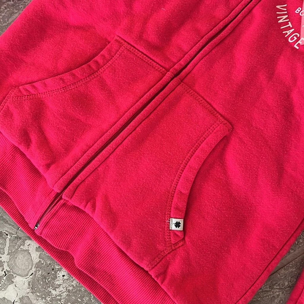 Lucky Brand Zip-Front Sweatshirt in Pink Size M (10/12) EXCELLENT!