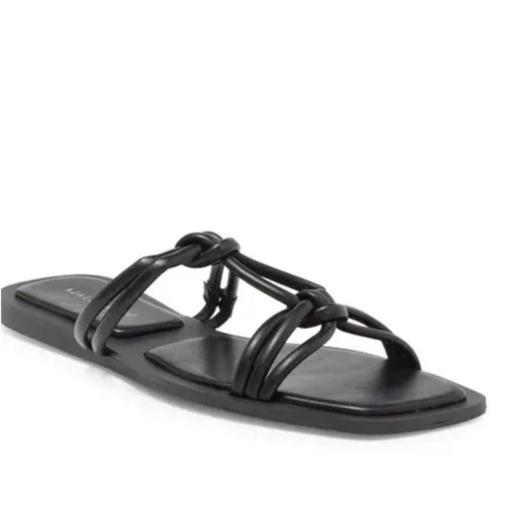 Azalea Wang Stetson Black Sandals, Size 7 NEW w/o Box