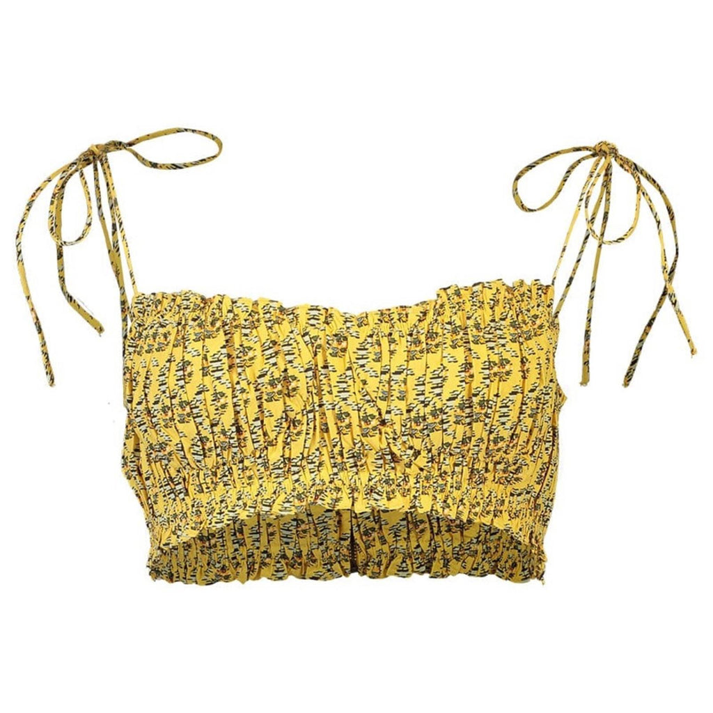 RHODE Pari Cropped Bandeau Top, Size 14 New w/Tag Retail $195, SOLD OUT!