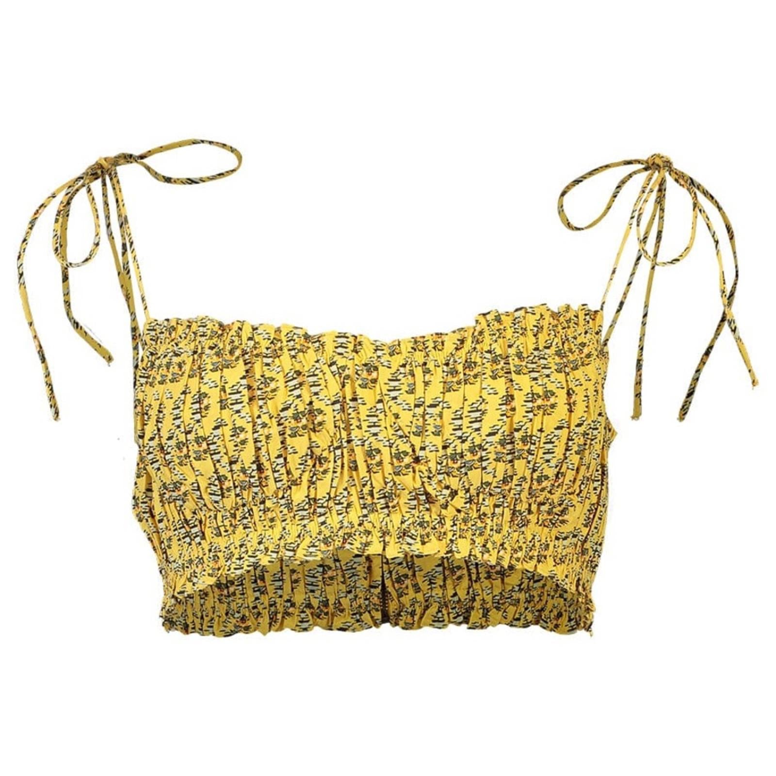 RHODE Pari Cropped Bandeau Top, Size 14 New w/Tag Retail $195, SOLD OUT!