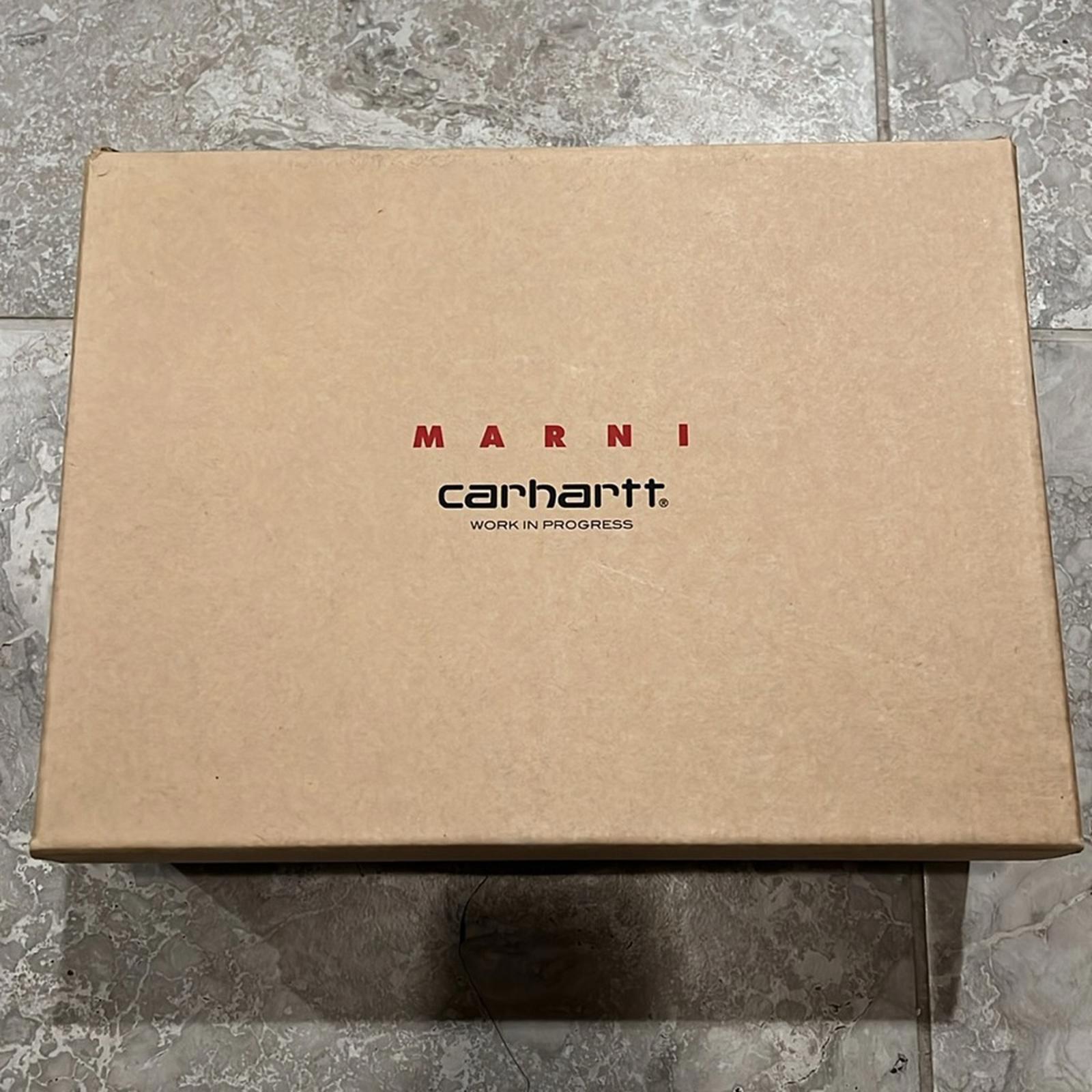 Marni X Carhartt Floral Low-Cut Slip-On Sneakers, Size EU44 US11 New w/DustBag