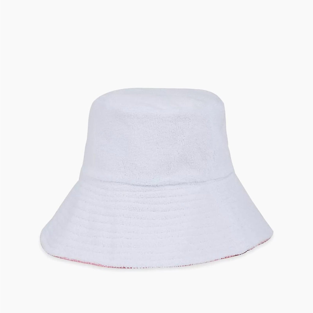 Jocelyn Palm Springs French Terry Bucket Hat, Green New w/Tag Retail $85