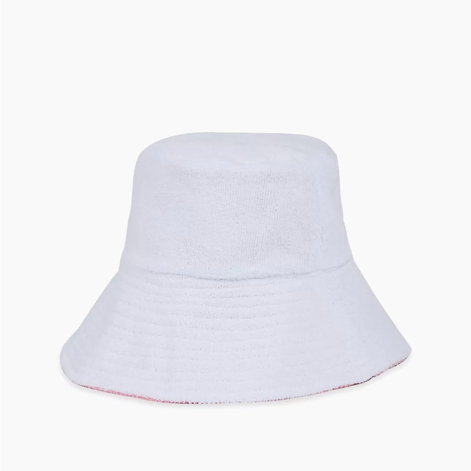 Jocelyn Palm Springs French Terry Bucket Hat, Green New w/Tag Retail $85