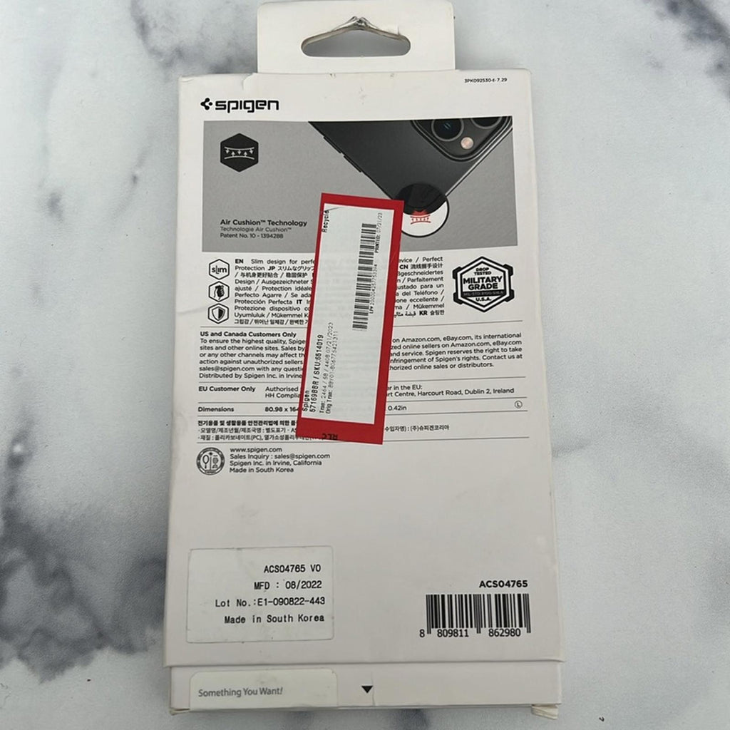 Spigen Thin Fit Case for iPhone 6.7”P (2022) in Black NEW in Box