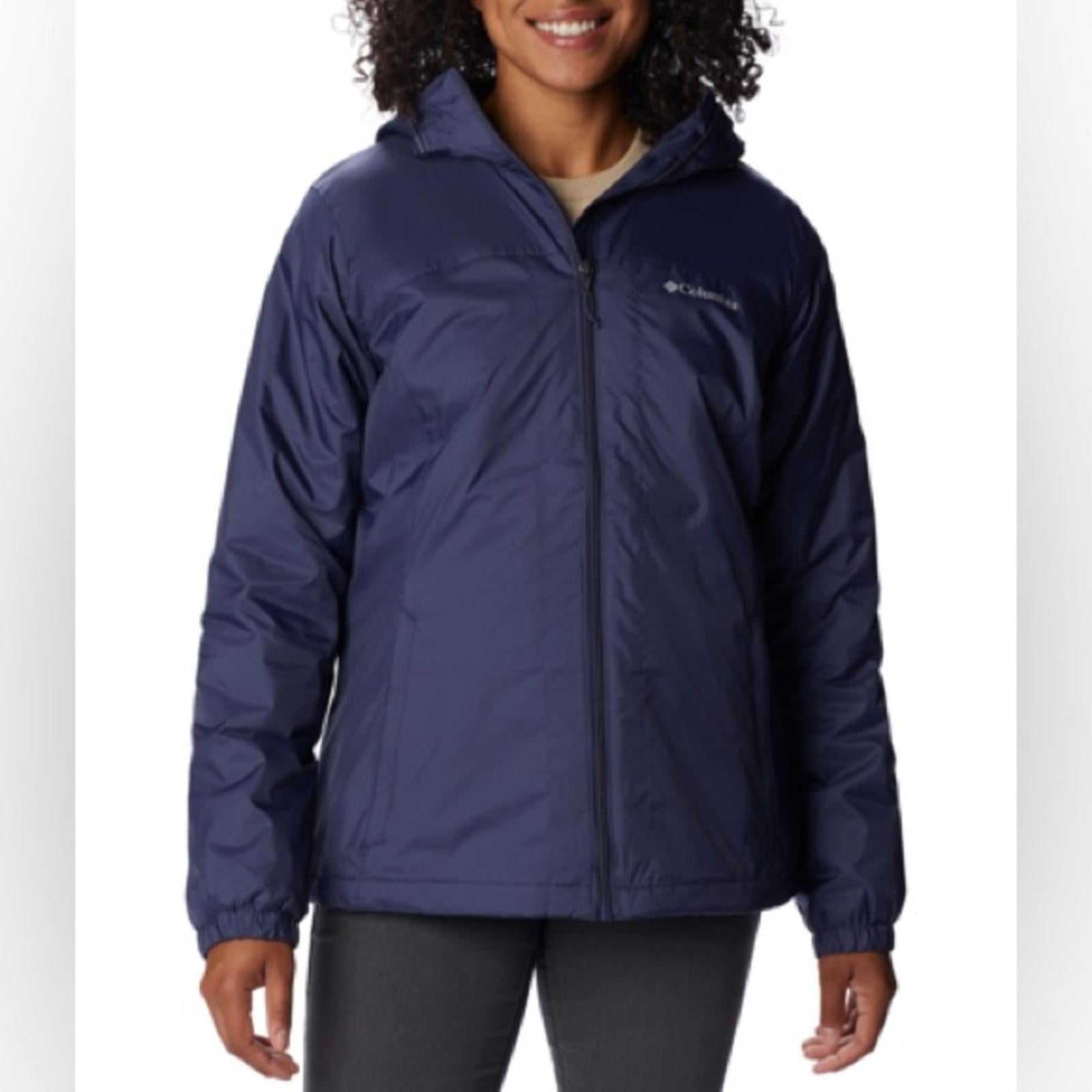 Columbia Switchback Sherpa-Lined Jacket in Navy, Size XS New w/Tag
